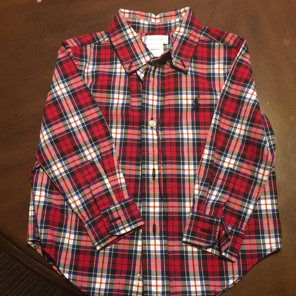 Ralph Lauren Poplin Shirt And Sweater